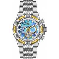 Invicta Bolt Chronograph GMT Quartz Iridescent Dial Mens Watch