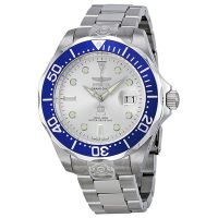 Invicta Grand Diver Silver Dial Mens Watch