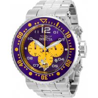 Invicta NFL Minnesota Vikings Chronograph Quartz Mens Watch