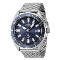 Invicta Ocean Voyage Quartz Blue Dial Mens Watch
