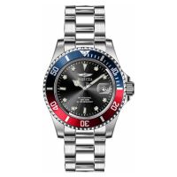 Invicta Pro Diver Quartz Black Dial Pepsi Bezel Mens Watch