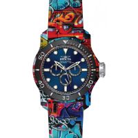 Invicta Pro Diver Quartz Blue Dial Mens Watch
