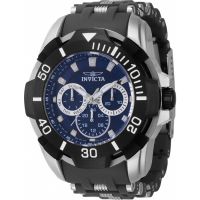 Invicta Sea Spider GMT Date Quartz Blue Dial Mens Watch