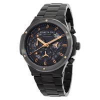 Kenneth Cole New York Chronograph Quartz Black Dial Mens Watch