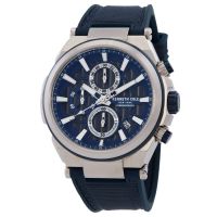 Kenneth Cole New York Chronograph Quartz Blue Dial Mens Watch