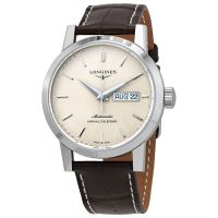 Longines 1832 Annual Calender Automatic Beige Dial Mens Watch