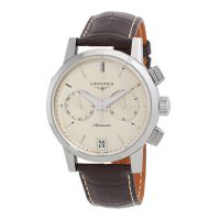Longines 1832 Chronograph Automatic Beige Dial Mens Watch