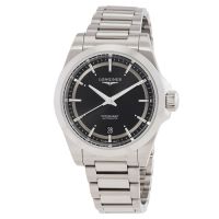Longines Conquest Automatic Black Dial Mens Watch