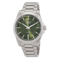 Longines Conquest Automatic Green Dial Mens Watch