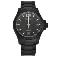 Longines Conquest Quartz Black Dial Mens Watch