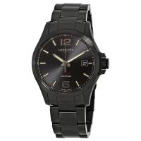 Longines Conquest V.H.P. Black Dial Mens Watch