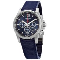 Longines Conquest V.H.P. Chronograph Quartz Blue Dial Mens Watch