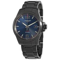 Longines Conquest V.H.P. Perpetual Quartz Blue Dial Mens Watch