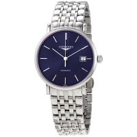 Longines Elegant Automatic Blue Dial Mens Watch