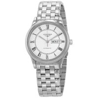 Longines Flagship Automatic White Matt Dial Mens Watch