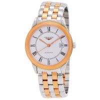Longines Flagship Automatic White Dial Mens Watch