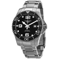 Longines Hydroconquest Automatic Black Ceramic Bezel 43 mm Mens Watch