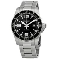Longines Hydroconquest Automatic 44 mm Black Dial Mens Watch