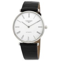 Longines La Grand Automatic White Dial Mens Watch
