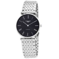 Longines La Grande Automatic Black Dial Mens Watch