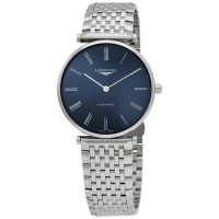 Longines La Grande Automatic Blue Dial Mens Watch