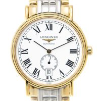 Longines La Grande Classique Presence Automatic White Dial Mens Watch