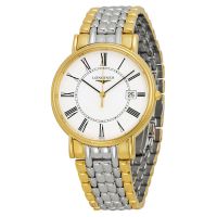 Longines La Grande Classique Presence White Dial Steel Mens Watch