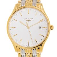 Longines Lyre Quartz White Dial Mens Watch