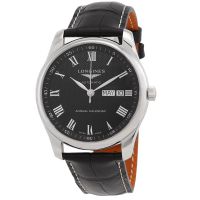 Longines Master Automatic Chronometer Annual Calendar Black Dial Mens Watch