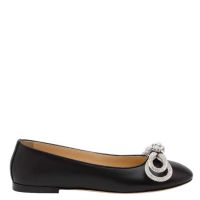 Mach & Mach Black Double Bow Flats