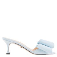 Mach & Mach Satin Double Bow Mule