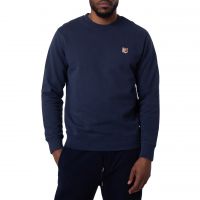 Maison Kitsune Fox Head Patch Sweatshirt