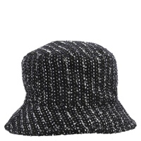Maison Michel Ladies Black Boucle Jason Bucket Hat