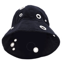 Maison Michel Ladies Blue Juliet Asymmetric Bucket Hat