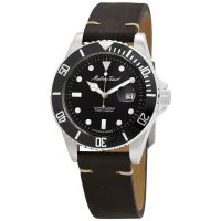 Mathey-Tissot Mathey Vintage Quartz Black Dial Mens Watch