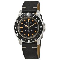 Mathey-Tissot Mathey Vintage Quartz Black Dial Mens Watch