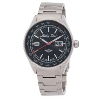 Mathey-Tissot Atlas Quartz Black Dial Mens Watch