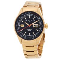 Mathey-Tissot Atlas Quartz Black Dial Mens Watch