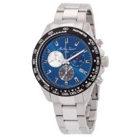 Mathey-Tissot Chrono II Chronograph Quartz Blue Dial Mens Watch