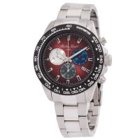 Mathey-Tissot Chrono II Chronograph Quartz Red Dial Mens Watch