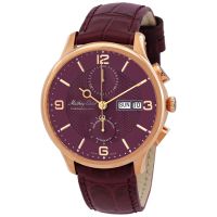 Mathey-Tissot Edmond Chrono Automatic Chronograph Purple Dial Mens Watch