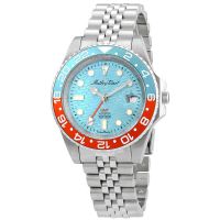 Mathey-Tissot GMT Automatic Blue Dial Mens Watch