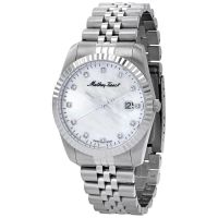 Mathey-Tissot Mathey II Quartz Crystal Mother of Pearl Dial Mens Watch