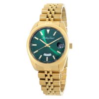 Mathey-Tissot Mathy Day-Date Quartz Green Dial Mens Watch