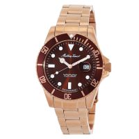 Mathey-Tissot Mathy Vintage Quartz 42 mm LE Brown Dial Mens Watch