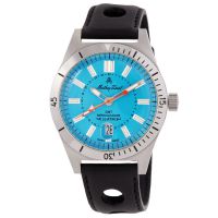 Mathey-Tissot Mergulhador GMT Quartz Blue Dial Mens Watch