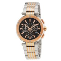 Mathey-Tissot Neptune Chrono Chronograph Quartz Black Dial Mens Watch