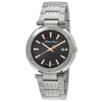 Mathey-Tissot Neptune Quartz Black Dial Mens Watch