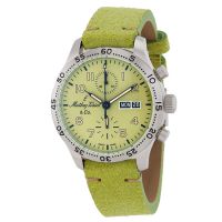 Mathey-Tissot Type 21 Chrono Auto Chronograph Automatic Green Dial Mens Watch