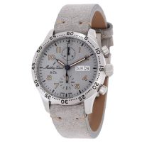 Mathey-Tissot Type 21 Chrono Auto Chronograph Automatic Grey Dial Mens Watch
